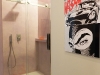 la doccia dal bagno
